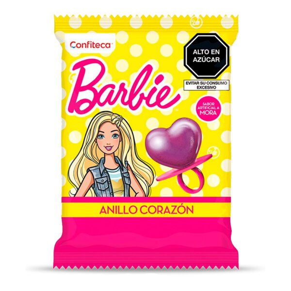 CHUPETE ANILLO BARBIE X12 UND