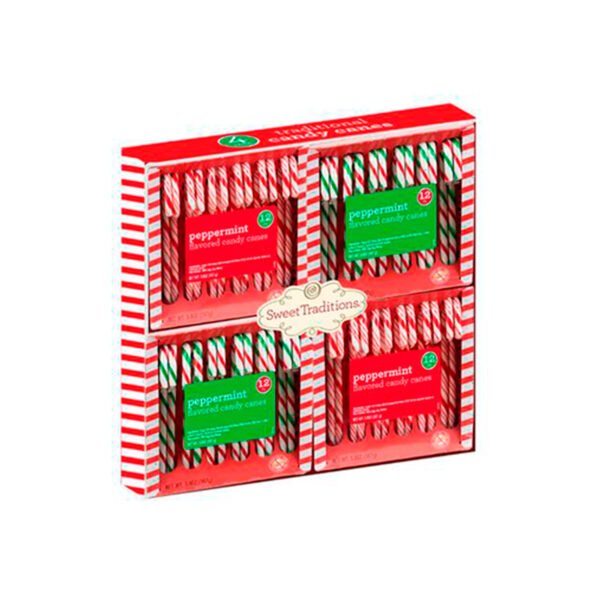 CANDY CANES FOUR PACK X 48 UND