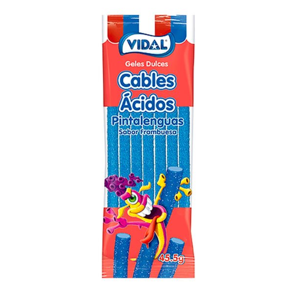 GOMAS VIDAL CABLE FRAMBUESA X45,5 GR