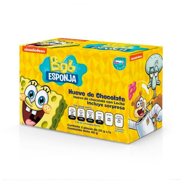 HUEVOS DISNEY BOB SPONJA X 12UND -240 GRS