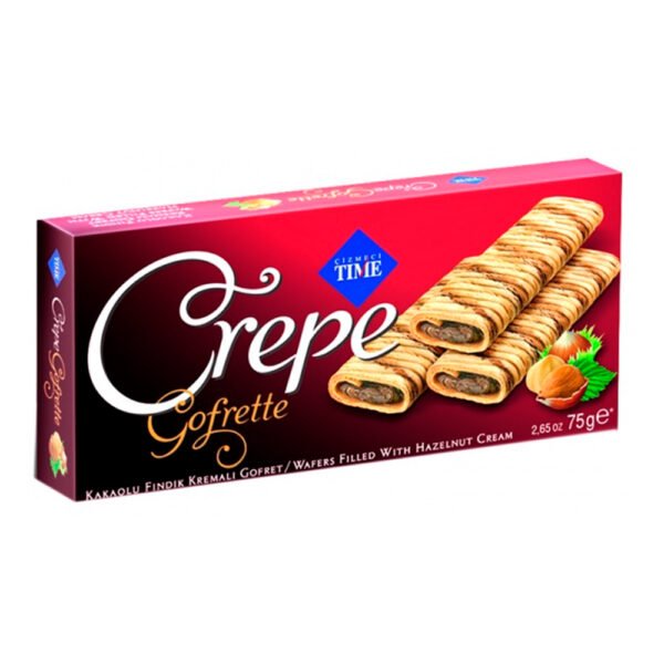 BARQUILLO CREPE GOFRETE HAZELNUT CREAM X65G