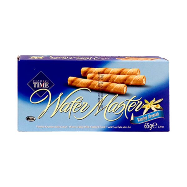 BARQUILLO WAFER MASTER VAINILLA KREMALI X65G