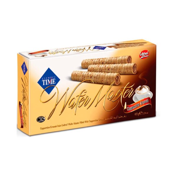 BARQUILLO WAFER MASTER CAPPUCCINO KREMALI X65G