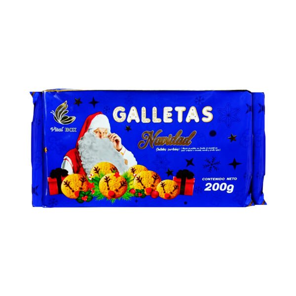 GALLETA NAVIDEÑA PLEGADIZA X200GR