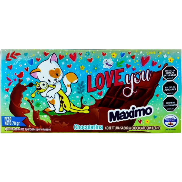 CHOCOLATINA MAXIMO 70G