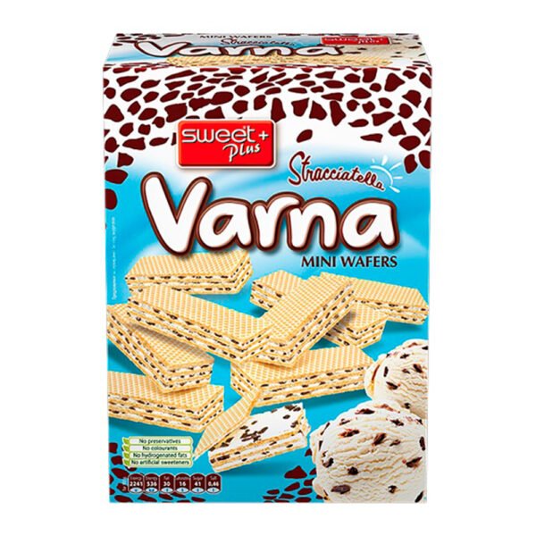 MINI WAFFLES VARNA STRACCIATELLA 240 GR.