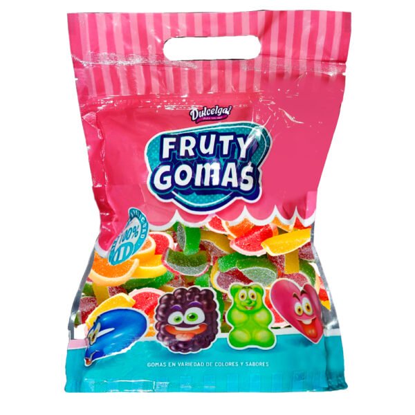 GOMAS CASQUITOS FRUTALES FRUTY GOMAS 1KG