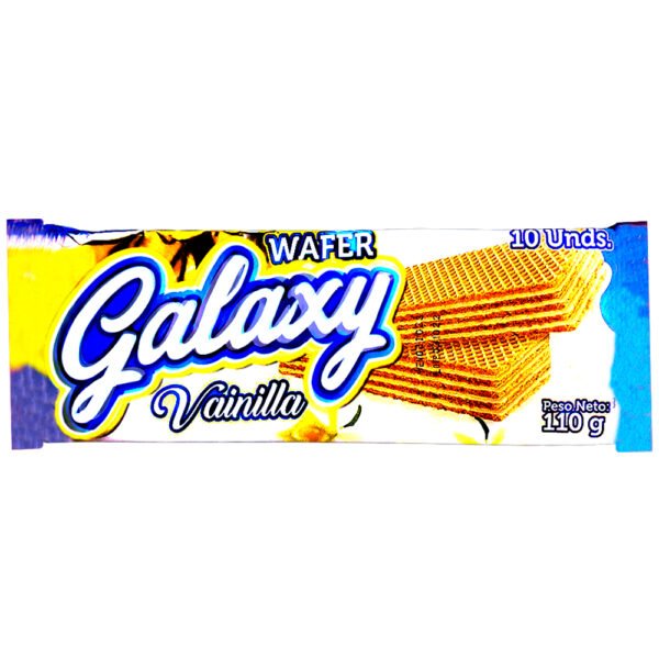 GALLETA WAFER GALAXY VAINILLA X110G