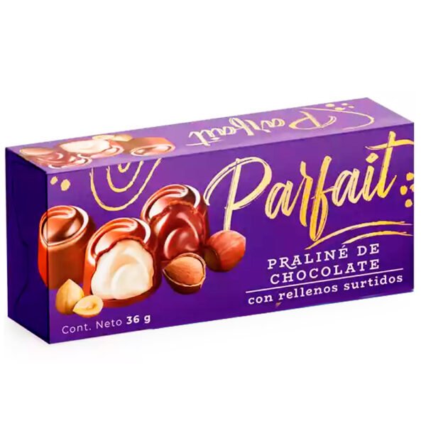 CHOCOLATES PARFAIT RELLENO SURTIDO X36G