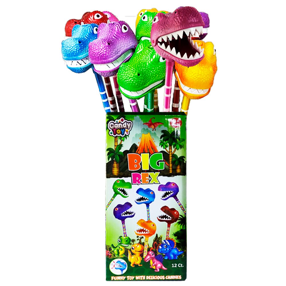 CANDY TOY BIG REX X12