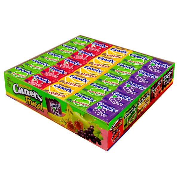 CHICLE CANEL'S SABORES FRUTALES X60 UND