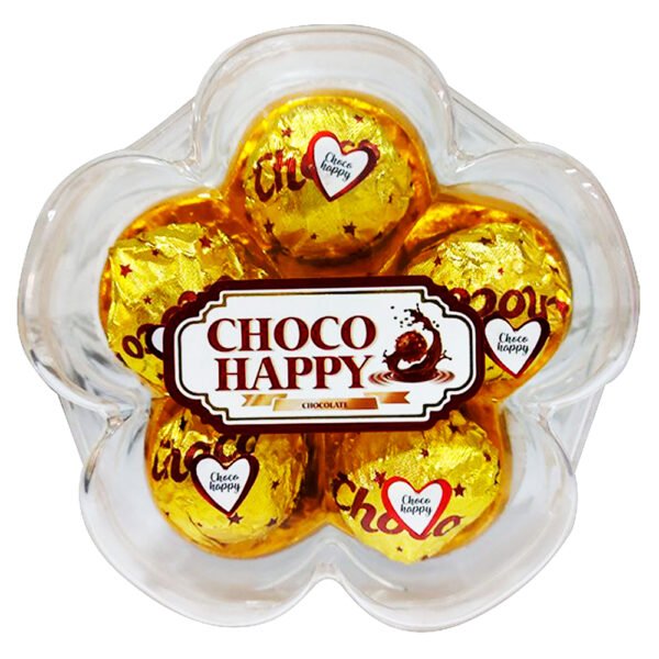 CHOCOLATES CHOCO HAPPY FLOR DORADA X 5 UND