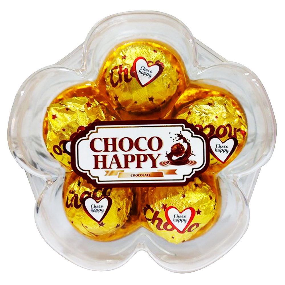 CHOCO HAPPY FLOR X5 DORADO