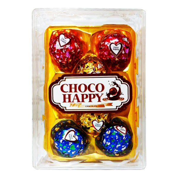 CHOCOLATES CHOCO HAPPY RECTANGULAR SURTIDA X 8 UND