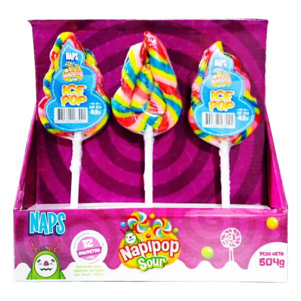 NAPS CHUPETA NAPIPOP ICE POP X 12 UND