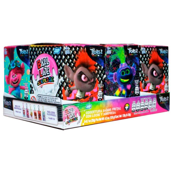 WEBO LATE DE CHOCOLATE TROLLS X12 UND