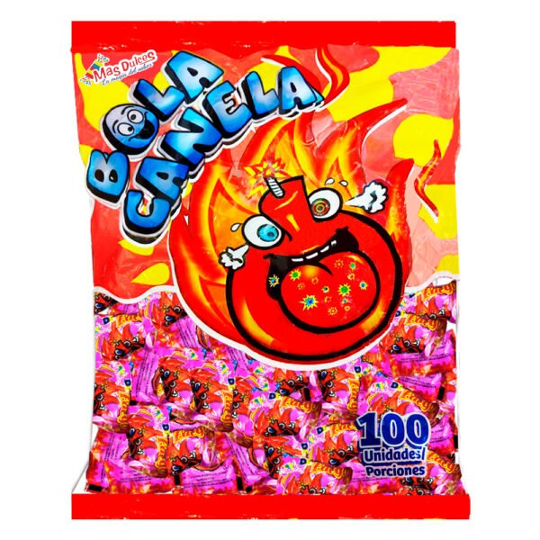 BOLA CHICLE CANELA X100 UND