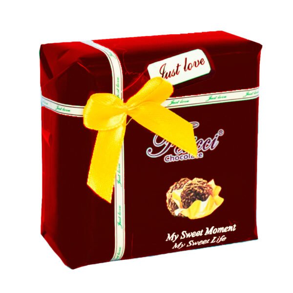 CHOCOLATE FELICCI ESTUCHE REGALO VINOTINTO X4 UND