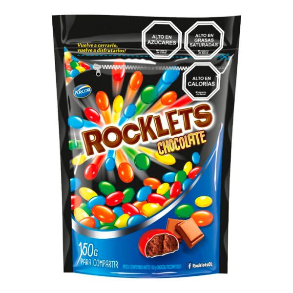 ROCKLETS CHOCOLATE 150GR