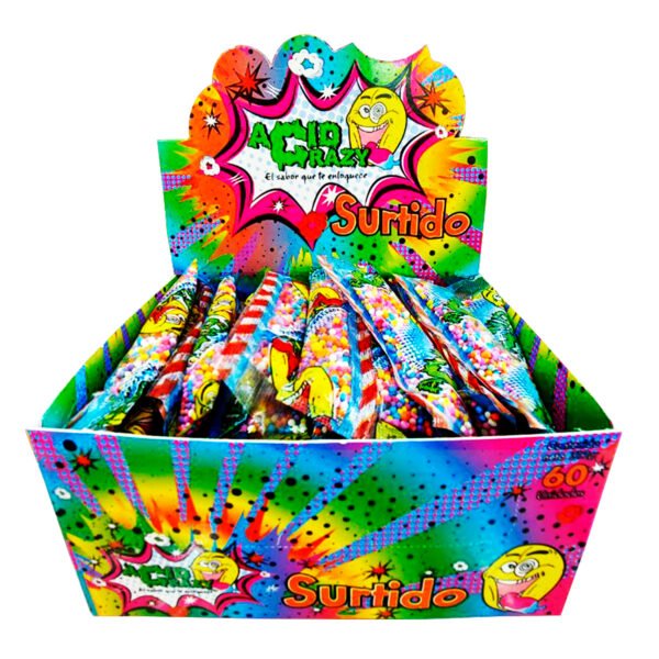 ACID CRAZY SURTIDO X60 UND