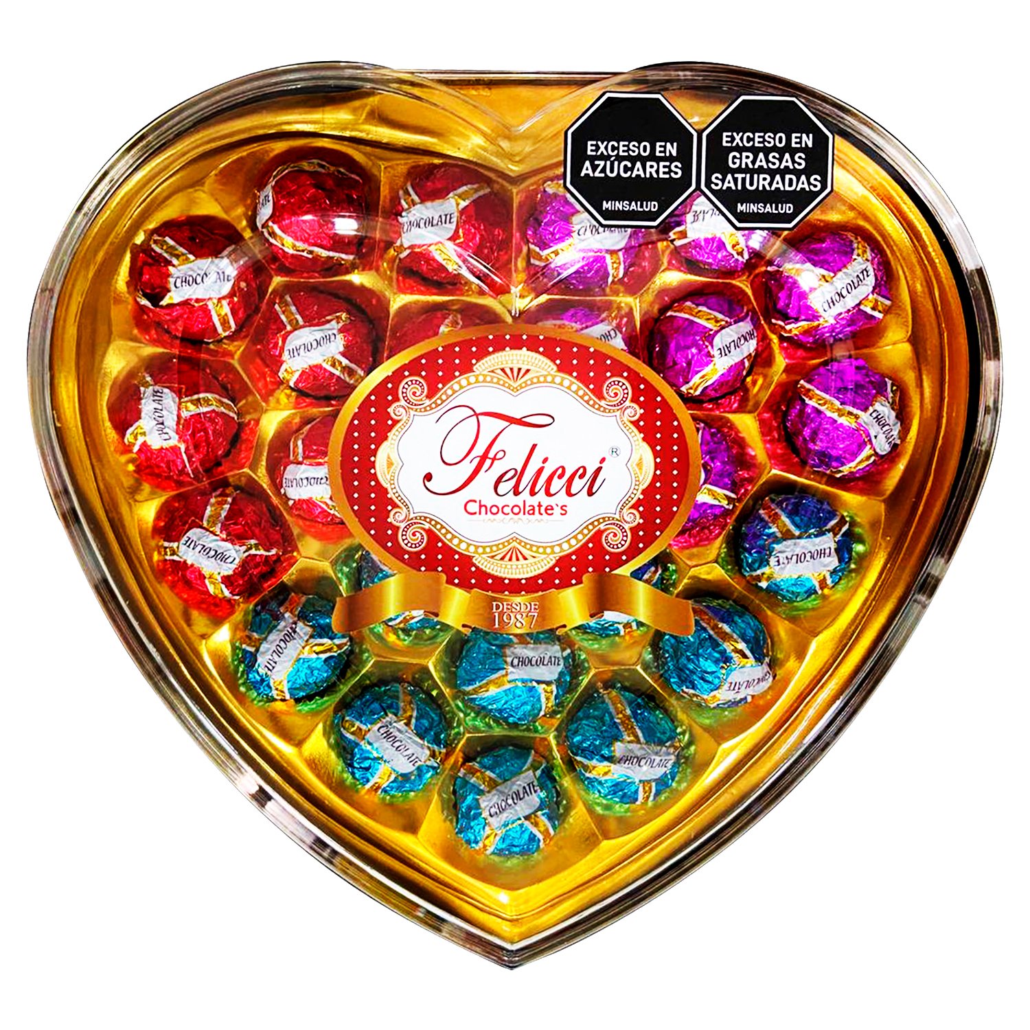 FELICCI CORAZON X24 SURTIDO