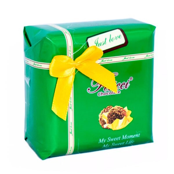 CHOCOLATE FELICCI ESTUCHE REGALO VERDE X4 UND