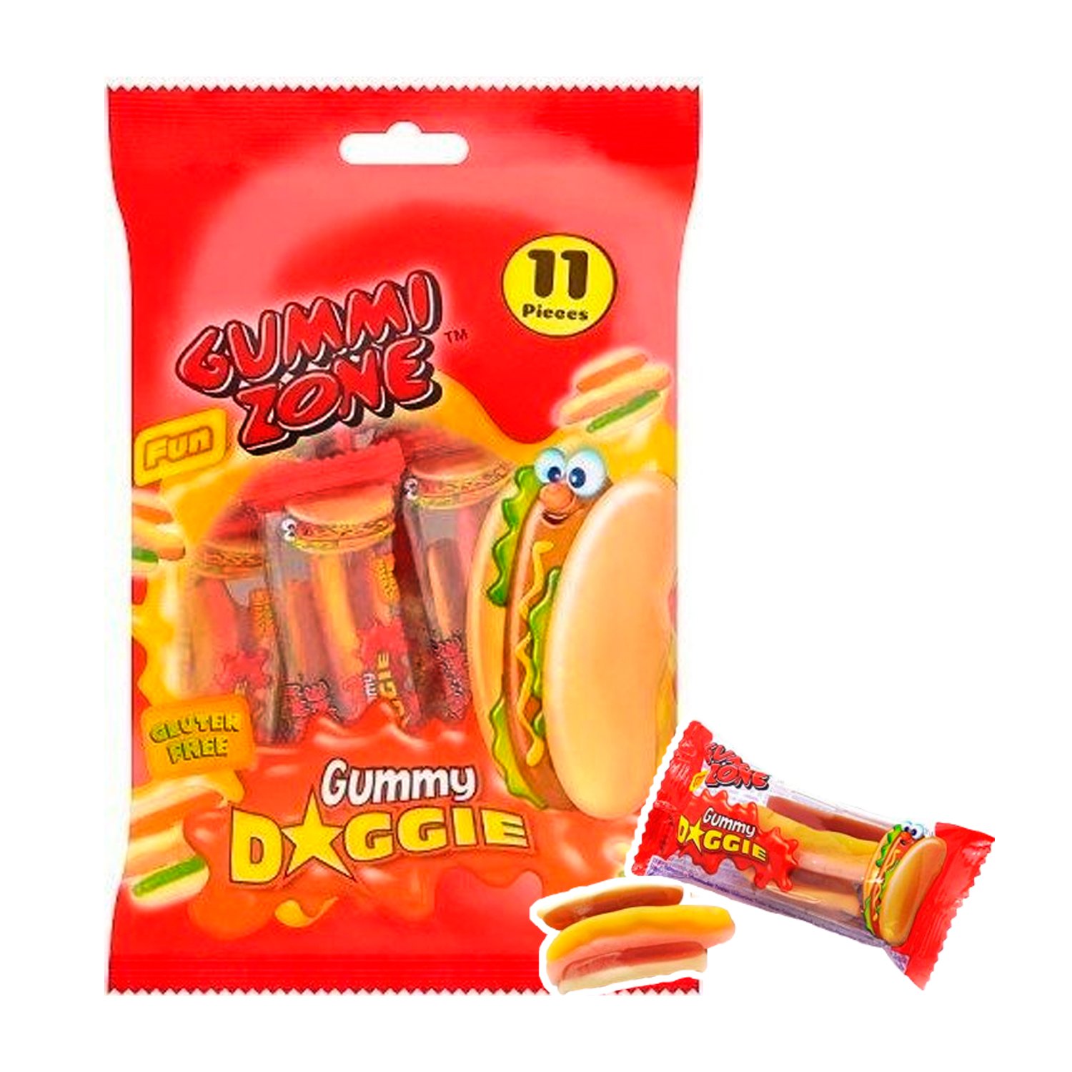 GUMMI ZONE DOGGIE X 11