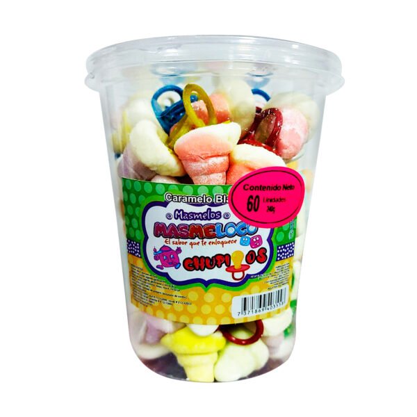 MASMELO TARRO CHUPITOS X60 UND