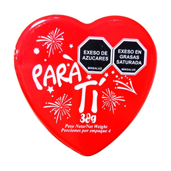 ESTUCHE DULCE CORAZON ROJO X38G