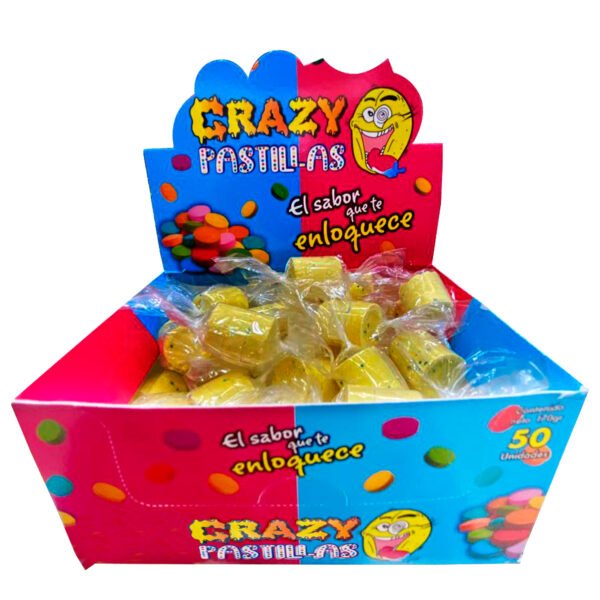 ACID CRAZY PASTILLAS MARACUYA X50 UND
