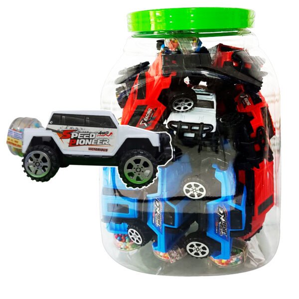 CANDY JAR TOY HAMMER X18 UND