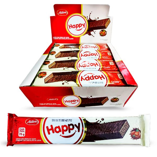 GALLETA HAPPY CHOCOLATE X 24 UND