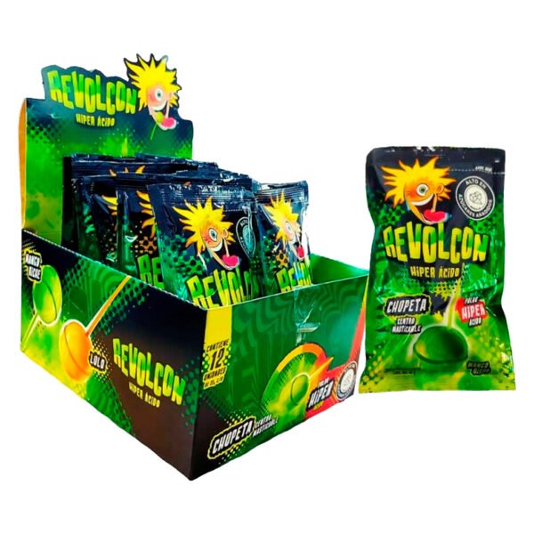 REVOLCON CHUPETA HIPER ACIDO X12 UND