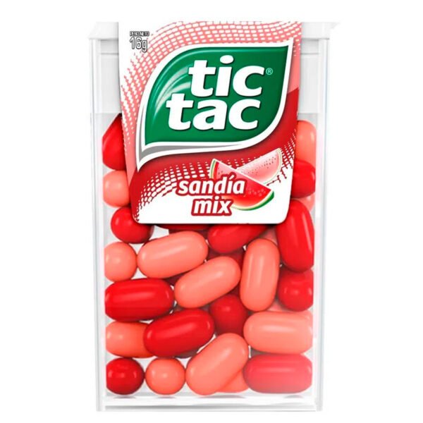 TIC TAC SANDIA MIX X12 UND