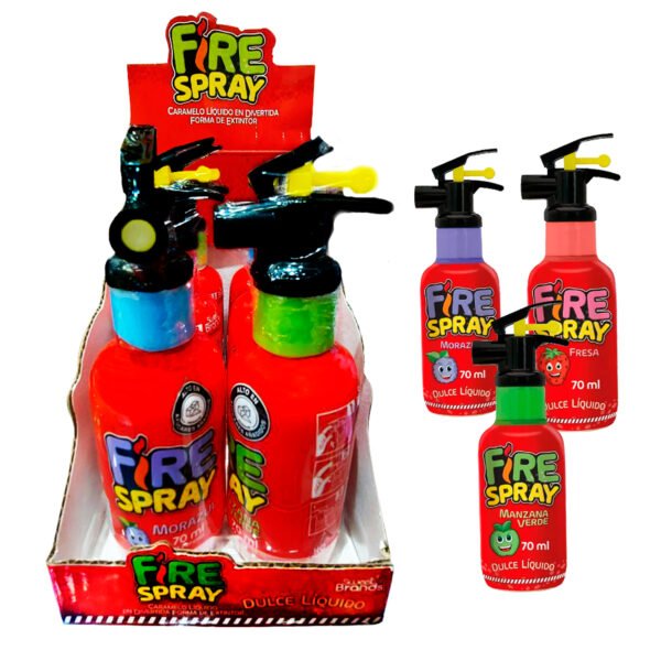 FIRE SPRAY CARAMELO LIQUIDO X6 UND