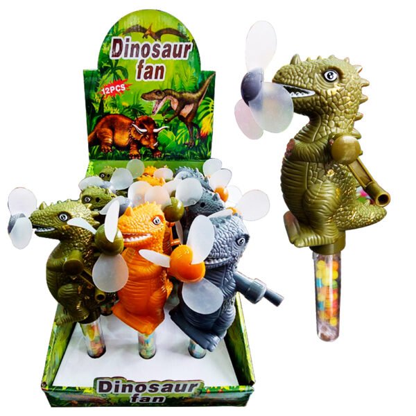 CANDY TOP VENTILADOR DINOSAURIO X12UND