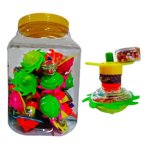 CANDY JAR TOY TROMPO X18 UND
