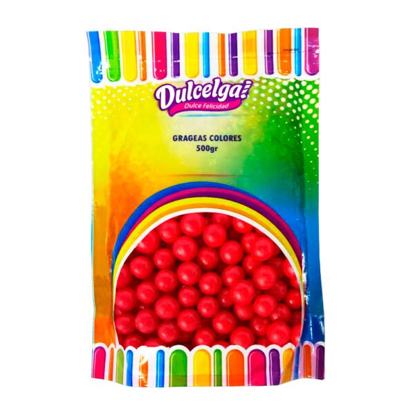 DULCEGAL GRAGEAS ROJAS #8 500G