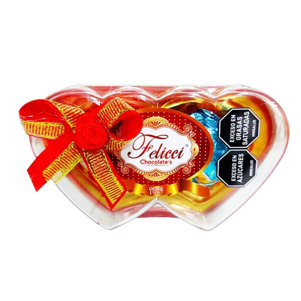 CHOCOLATE FELICCI DOBLE CORAZON SURTIDO X2 UND