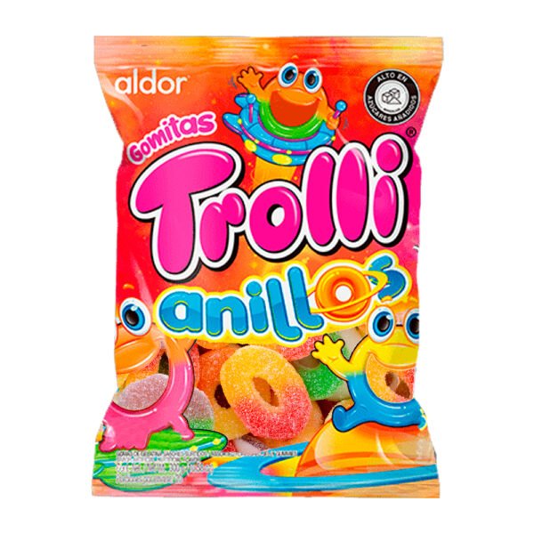 GOMITAS TROLLI ANILLOS X40G
