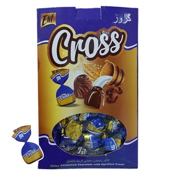 CHOCOLATE CON RELLENO CROSS AZUL X200 UND