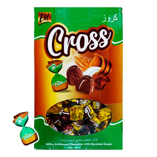 CHOCOLATE CON RELLENO CROSS VERDE X200 UND
