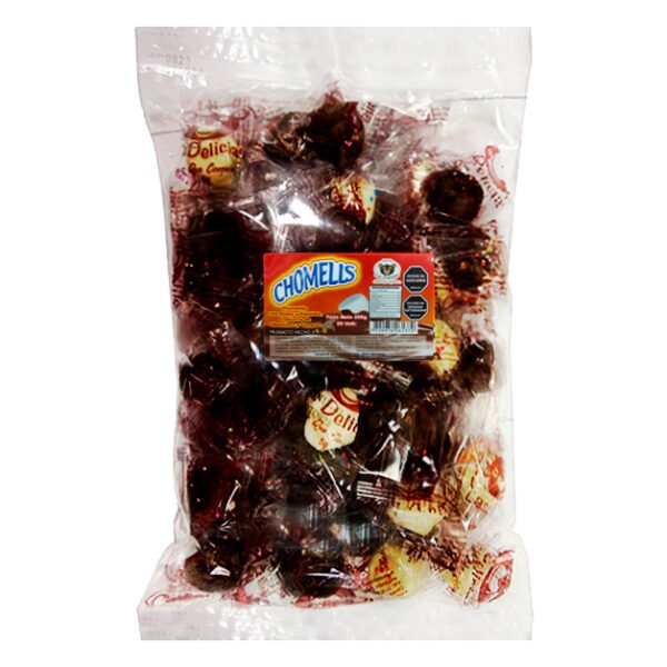 CHOMELO CHOMELLS CHOCOLATE Y VAINILLA BOLSA X50 UND