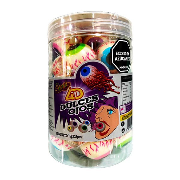 BOMBONERA SHIFLIS GOMAS OJOS X26 UND