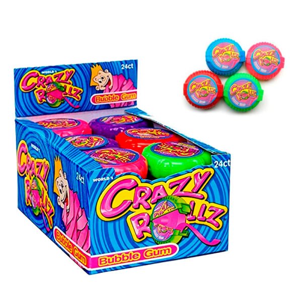 CHICLE METRO CRAZY ROLLZ X24 UND