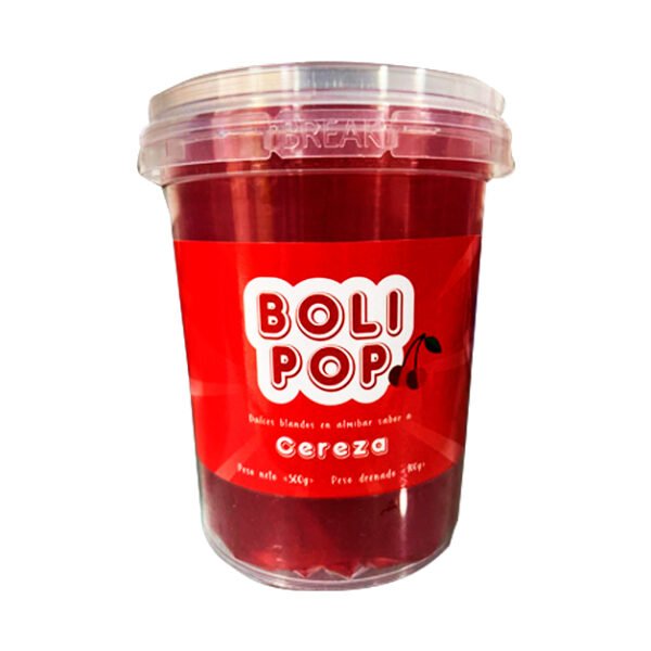BOLIPOP PERLAS EXPLOSIVAS CEREZA X500GR