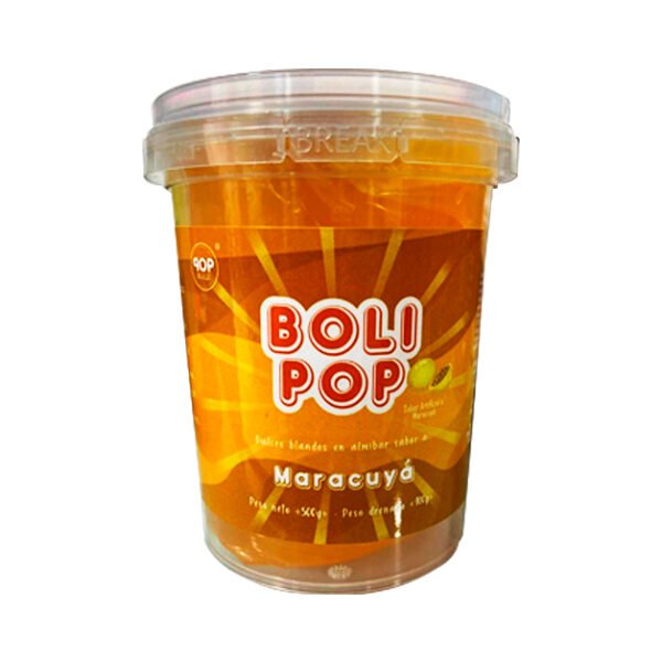 BOLIPOP PERLAS EXPLOSIVAS MARACUYA X500GR