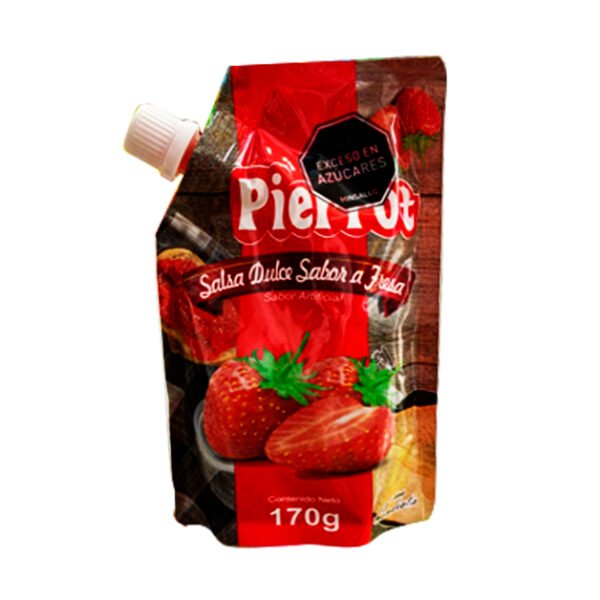 PIERROT SALSA DULCE SABOR A FRESA X170GR