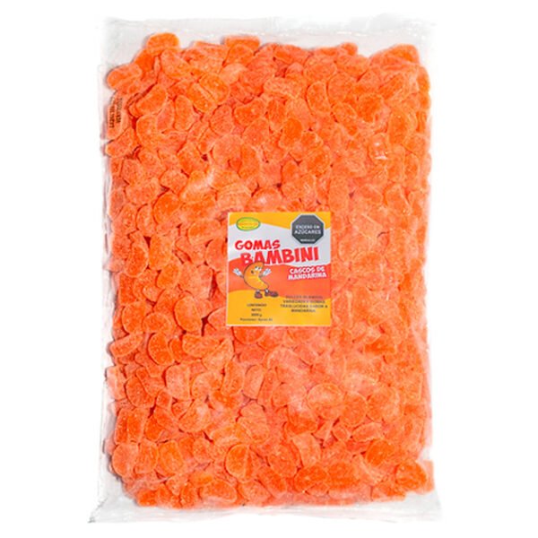 GOMAS BAMBINI CASCOS DE MANDARINA X3KG