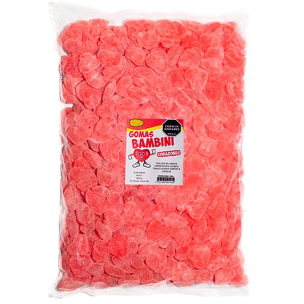 GOMAS BAMBINI CORAZONES X3KG